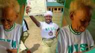 “They rejected me, but you stayed”: Grandma wears granddaughter's corper uniform as she graduates