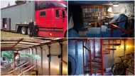 Man converts trailer into beautiful home, it has several rooms and modern kitchen, he installs Starlink