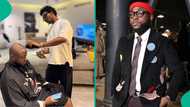 "Davido used to pay me N200 when he was 12, now he pays N2 million": Davido's barber recounts