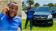 Surprise as comedian Mr Funny aka Sabinus known for poverty-themed skits buys new Benz