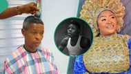 "Mohbad's dad has been neglected": Prophetess moves singer's father to Ikeja, he gets new haircut