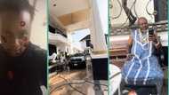 "My father is a king": Man lands in Enugu to see dad's 2 mansions in village, video trends