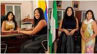 BBNaija's Erica meets with honorary consul of Columbia to Nigeria to discuss possible partnership