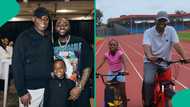 Davido Shares Adorable Moment With Hailey and His Father: "A Child Raised in Love, Not Bitterness"