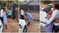 "I'm crying again": Woman in tears as she reunites with young lady she raised for 17 years, cute video trends