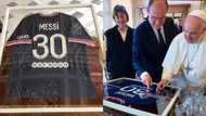 PSG superstar Lionel Messi sends stunning and adorable gift to Pope Francis