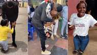 "I just want to say I love you": Man lifts pretty physically challenged lover in public, video melts hearts