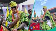 Ojude Oba 2024: Photo of Farooq Oreagba’s ‘son’ at festival emerges, fans debate over who is finer