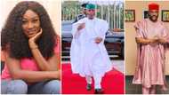 Actress Lota Chukwu reacts as VP Osinbajo looks good in agbada, compares him with Ebuka