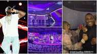 Davido in Qatar: Singer seen backstage with Idris Elba, performs FIFA world cup theme song as millions watch