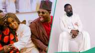 "Who be this Sarkolive": Singer Black Fab shows love interest in Mr Macaroni's daughter Motunde