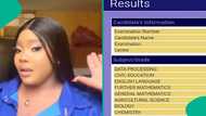WAEC: Lady whose brother wrote SSCE excitedly shares result showing he passed 9 subjects