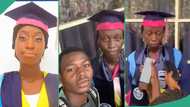 OOU best graduating student becomes celebrity as people rush to take photos with her