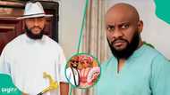 Yul Edochie reacts to trending AI picture of him and his wife Judy Austin
