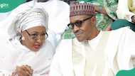 'How Aisha reacted to Buhari’s ‘other room’ joke': New book reveals