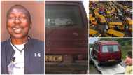 "I wanted to promote Nigeria": Brave man drives danfo bus from London to Lagos, speaks in video