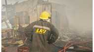 Fire outbreak hits another popular Lagos market, shop owners scamper for safety