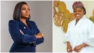 Fierce in white: Funke Akindele leaves fans excited with elegant new look