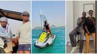 Nigerian man causes a stir as he takes his male best friend on all-expense paid trip to Dubai, photos go viral