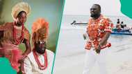 Soso Soberekon weds lover in traditional wedding ceremony, video trends: "Team Natural Won"