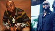 Sad video of airport worker begging Davido to intervene in his dismissal after singer tipped him N38k (video)