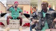 Abeg no spoil this one: Portable begs as he shows off new car days after fans destroyed old car