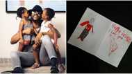 “Wetin she draw”: Ebuka Obi-Uchendu’s daughter activates his mumu button with funny drawing of him, fans react