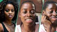 "Social Media VS Reality": Lady Exposes Her Real Face, Shows Tribal Marks After Posting Edited Photo