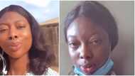 Unilorin student cries out as school authorities apprehend her for wearing nose ring and letting hair down