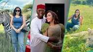 Regina Daniels’ co-wife Laila spends getaway in Tanzania with her kids, visits resort: "Nice luxury"