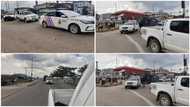 Photos emerge as Lagos Police embark on Show of Force ahead of planned #ENDSARS Memorial protest