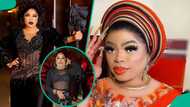 Bobrisky spotted hiding as he makes first public appearance at movie premiere in Lagos, videos trend