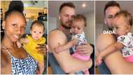 “She’s your twin”: Fans gush over Korra Obidi’s ex-husband Justin as baby daughter says ‘dada’ in cute video