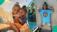 Drama as Wizkid's son Zion warns his aunty sternly: "Try am here, you go hear your ancestors”
