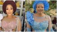 Slay like Shaffy Bello: Beautiful fashionista recreates Nollywood actress' asoebi look