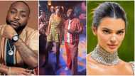 "Why she dey shift her body from OBO?" Reactions trail video of Davido & American model Kendall Jenner