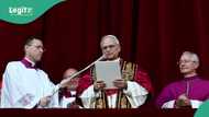 Leo XIV: Video shows moment new Pope is announced as head of Roman Catholic Church