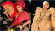 BBNaija star Queen dazzles in 2 gorgeous looks as she celebrates birthday