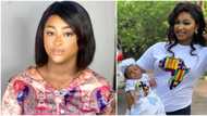 Actress Etinosa and daughter melt hearts as they twin in matching shirts