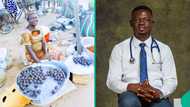 Son of roadside seller shares emotional post as he becomes medical doctor: "We defied all odds"