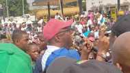 NLC strike update: Oyo governor, Makinde joins protest in Ibadan, video emerges