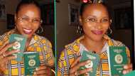 "We got Canada family visa in one week": Lady set to relocate to Canada, gets two Nigerian passports