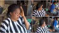 Toyin Abraham in tears as she meets old primary schoolmate on set: “Same beginning, different end”