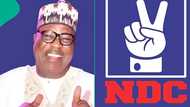 2027 elections: Drama as Kwara governor’s 'cousin' defects to NDC to contest against APC
