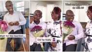 "Buy me food": Romantic wife gifts her husband flowers, he chews it in her presence, video causes a stir