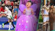 "Dis is for U, Gemma": Yetunde Barnabas' boo, Olayinka scores 2 goals, dedicates it to daughter, clip trends