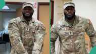 Nigerian man serving in United States Military melts hearts after posting video on TikTok