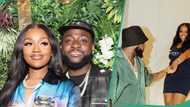 Video of Chioma asking Davido if she can accept money from a stranger trends: "She is well-trained"