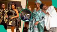 Tension as Peller smacks Jarvis’ backside after she snubs him in Spa video: “She just dey use am”