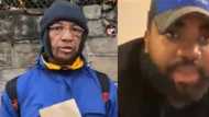 Video shows kind man and his friends giving out free food to homeless people, orphanages